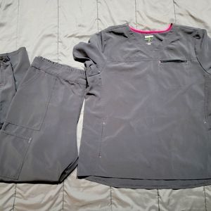 Gray Set of Scrubs XL